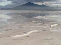 Salt Lake Landscape in Utah, USA