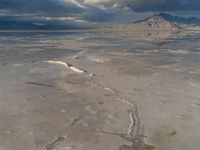 Salt Lake Sunshine: Desert Mountain View in Utah