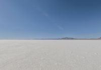 Salt Lake, USA: A Clear Sky Above