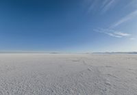 Salt Lake, USA: Clear Sky Landscape