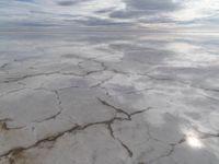 Salt Lake, USA: Sunny Landscape with Mountains