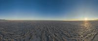 Salt Lake, Utah: Clear Sky Landscape