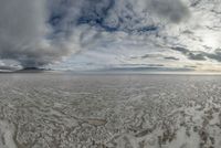 Salt Lake Utah Landscape: Mountains, Salt, and Sun