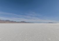 Salt Lake, Utah - Open Space Landscape with Mountains