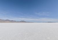 Salt Lake, Utah - Open Space Landscape with Mountains