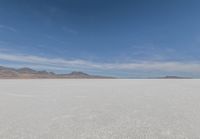 Salt Lake, Utah - Open Space Landscape with Mountains