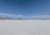 Salt Lake, Utah - Open Space Landscape with Mountains