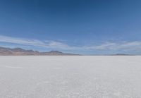 Salt Lake, Utah - Open Space Landscape with Mountains