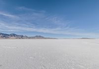 Salt Lake, Utah - Open Space Landscape with Mountains