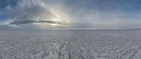 Salt Lake, Utah: Open Space Desert with Mountains