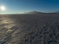 Salt Lake, Utah, USA Landscape at Dawn