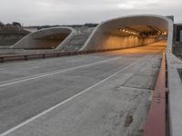 San Francisco Bridge at Dawn: Under a Grey Sky