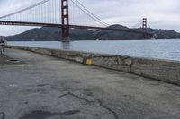 San Francisco Bridge Over a River