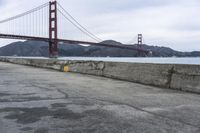 San Francisco Bridge Over a River