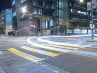 San Francisco Business District: Night Skyline