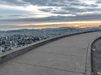 San Francisco California Dawn City View 001