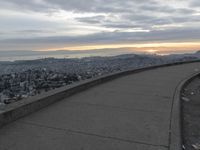 San Francisco California Dawn City View