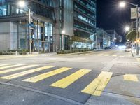 San Francisco City Night Urban Lights 003