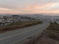 San Francisco City Skyline at Dawn