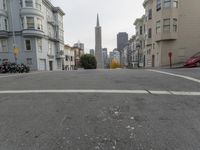 San Francisco Cityscape Under a Grey Sky
