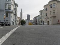 San Francisco Cityscape Under a Grey Sky