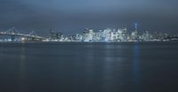 San Francisco Cityscape at Night on the Coastal (001)