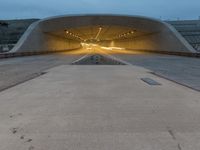 San Francisco's Concrete Bridge at Dawn
