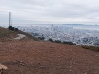 San Francisco Dawn Cityscape Overlook