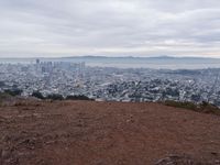 San Francisco Dawn Cityscape Overlook 006