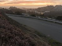 San Francisco Dawn: High Angle View