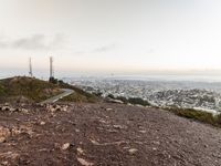 San Francisco Dawn: Overlooking the Cityscape