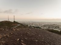 San Francisco Dawn: Overlooking the Cityscape