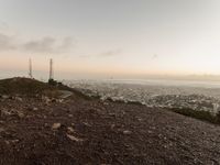 San Francisco Dawn: Overlooking the Cityscape