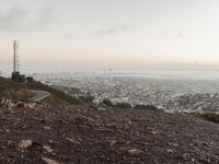 San Francisco Dawn: Overlooking the Cityscape