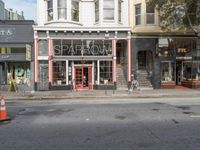 San Francisco: A Day with Clear Sky and Vibrant Storefronts