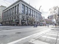 San Francisco Downtown: Cityscape under a Grey Sky