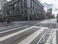 San Francisco Downtown: Cityscape under a Grey Sky