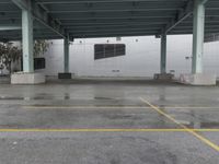 San Francisco Industrial Parking Garage Concrete 002