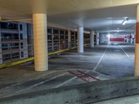 San Francisco Night City Concrete Street 003