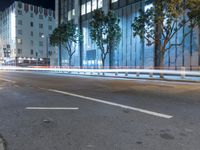 San Francisco at Night: City Street Lights Illuminate the Dark