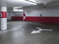 San Francisco Night: Road and Parking Garage