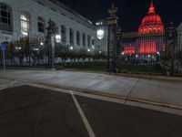 San Francisco Night Urban Architecture