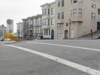 San Francisco Residential Home Under a Grey Sky