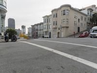 San Francisco Residential Home Under a Grey Sky