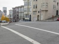 San Francisco Residential Home Under a Grey Sky