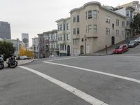 San Francisco Residential Home Under a Grey Sky