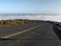 San Francisco Road: Asphalt Under a Clear Sky