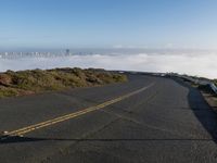 San Francisco Road: Asphalt Under a Clear Sky