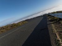 San Francisco Road: Asphalt Under a Clear Sky