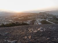 San Francisco Sunrise: Overlooking the Cityscape